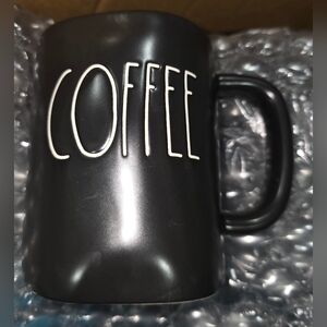 Rae Dunn Black Artisan Coffee Mug